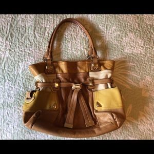 Beautiful B Makowsky Multi Color Leather Purse